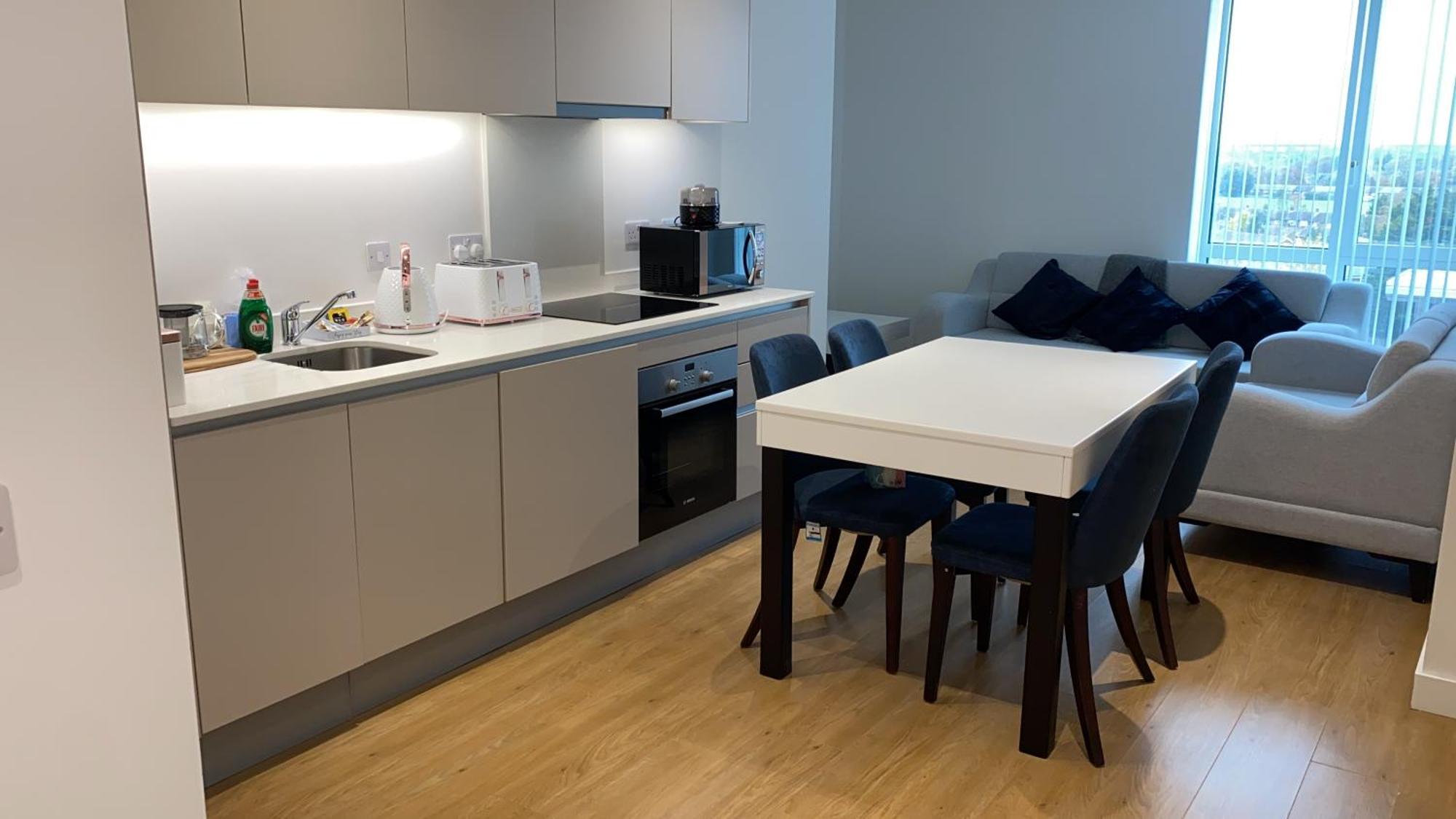 Berks Luxury Serviced Apartments , Free Parking, Free Gym And Free Wifi Bracknell Pokój zdjęcie